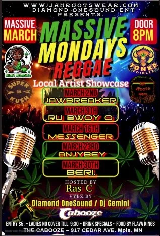 Massive Mondays Reggae: Anjybey