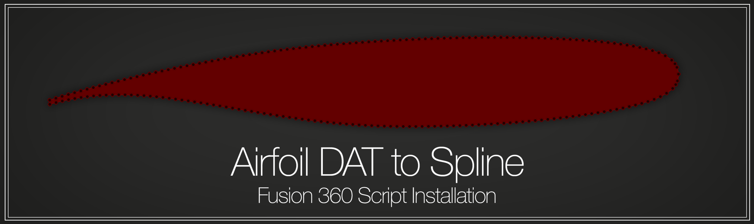 Install fusion 360 airfoil script 3 easy steps rc cad2vr