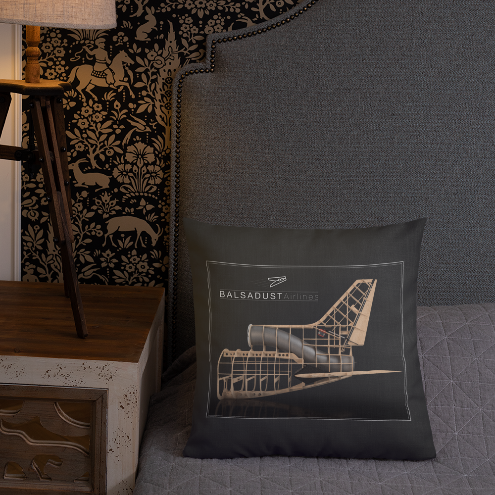 Balsadust Airlines - RC Airplane Pillows | RC CAD2Vr