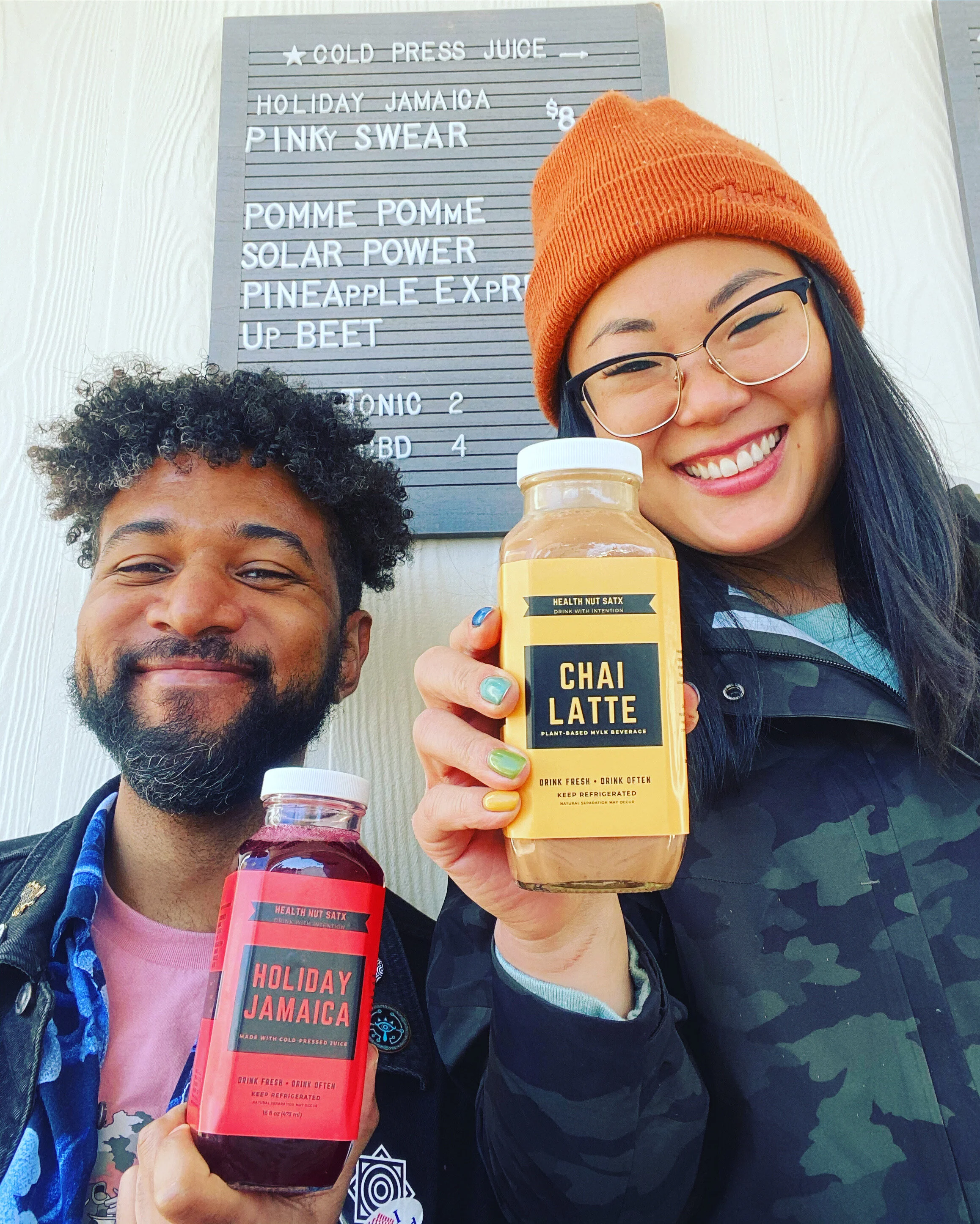 Health Nut Satx Cold Pressed Juice Plant Based Mylk