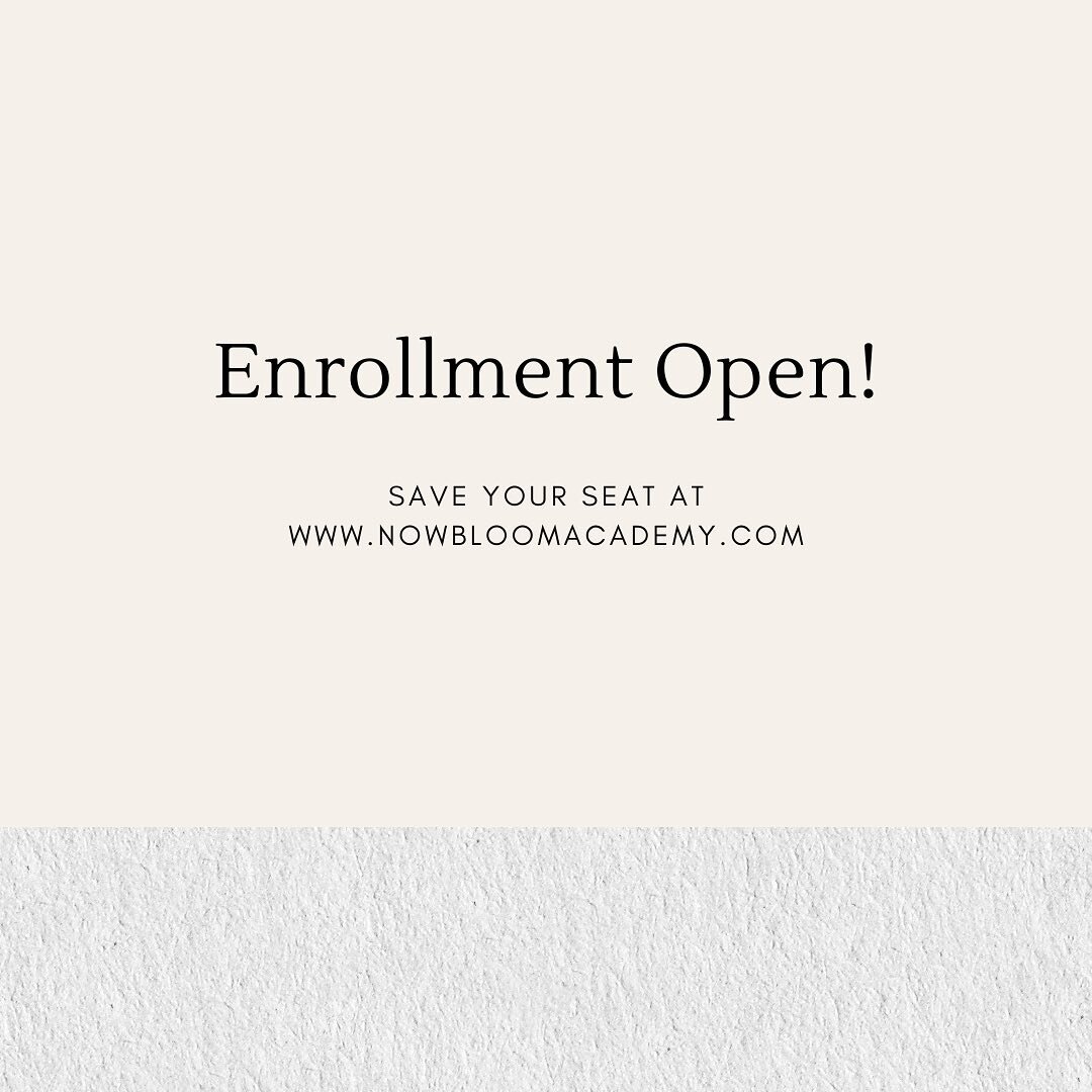 Exciting news! Enrollment to become a Christian Life Coach through NowBloom Academy is now open! 

NowBloom is offering a special discount for the month of September for those early birds!

Use code: EARLYBIRDSEPTEMBER to receive $100.00 off! 

I can