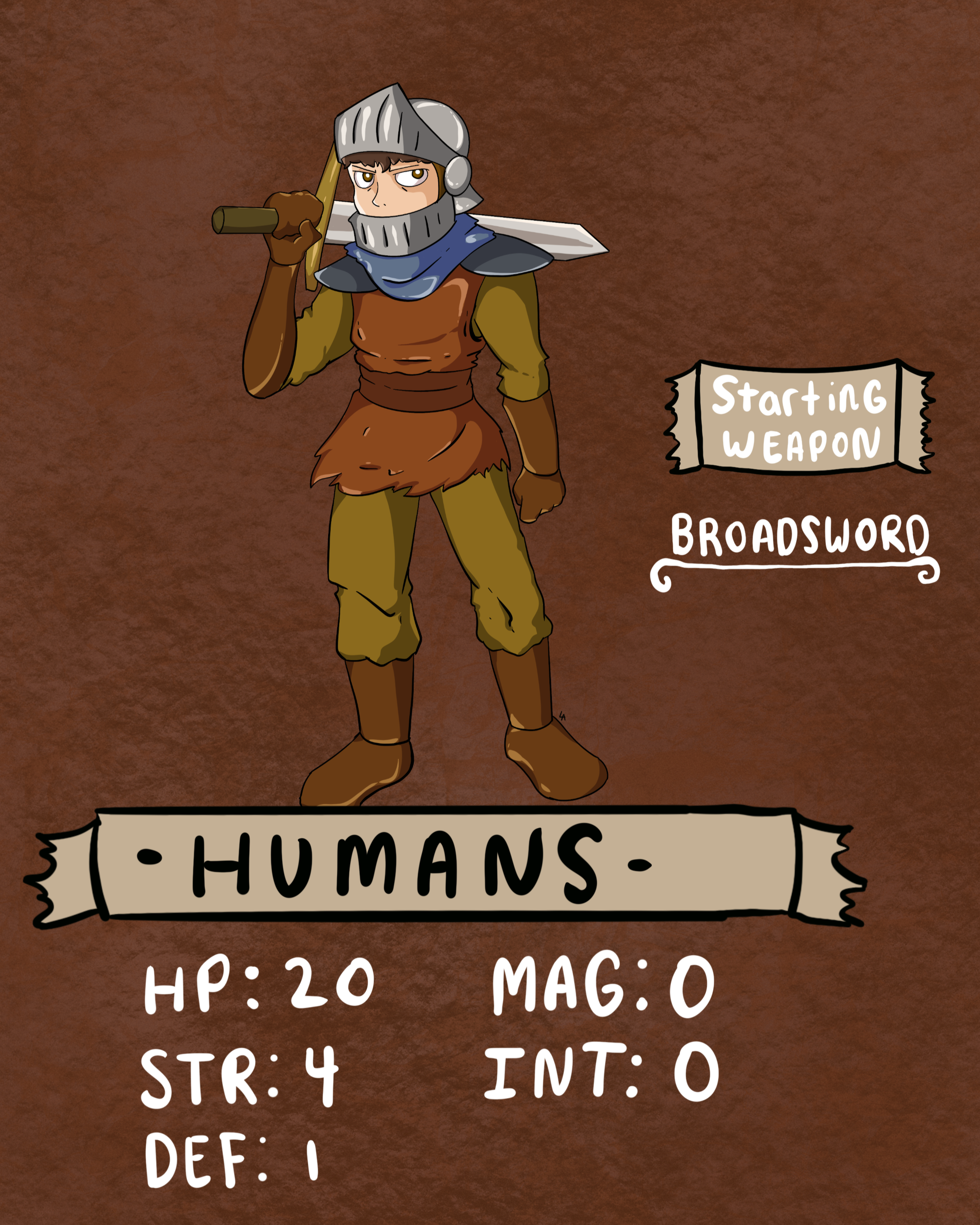 Humans are a resilient, adaptable species. One of the youngest species to come to be in Drangor, the humans don't really have a home. They are comfortable in most climates. They wander, they build their towers, and they grasp for power. Not all human