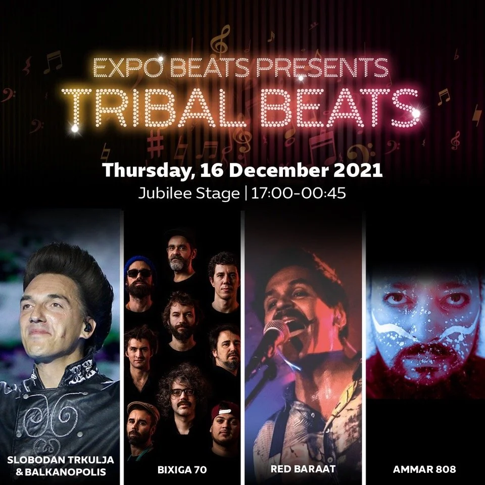 Red Baraat performs at World Expo in Dubai