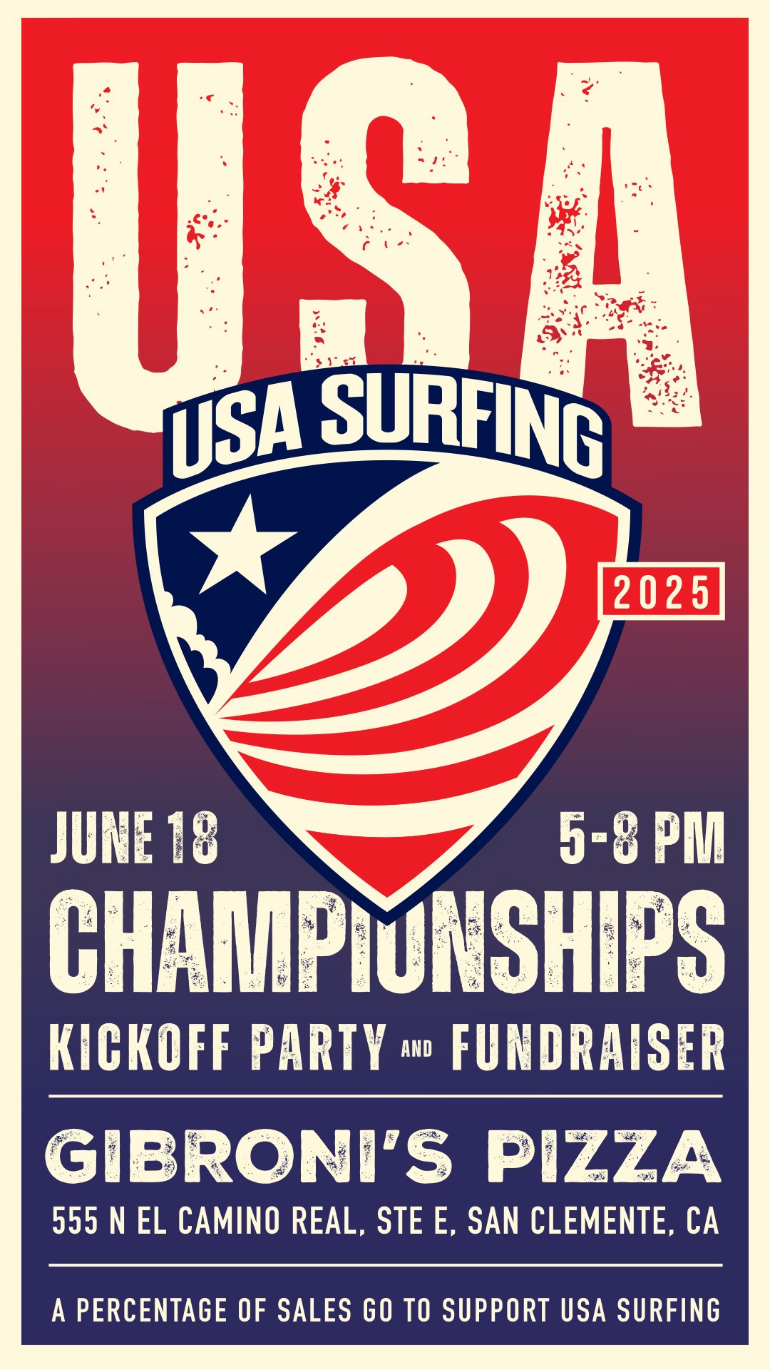 USA Surfing Championship Kickoff Party and Fundraiser