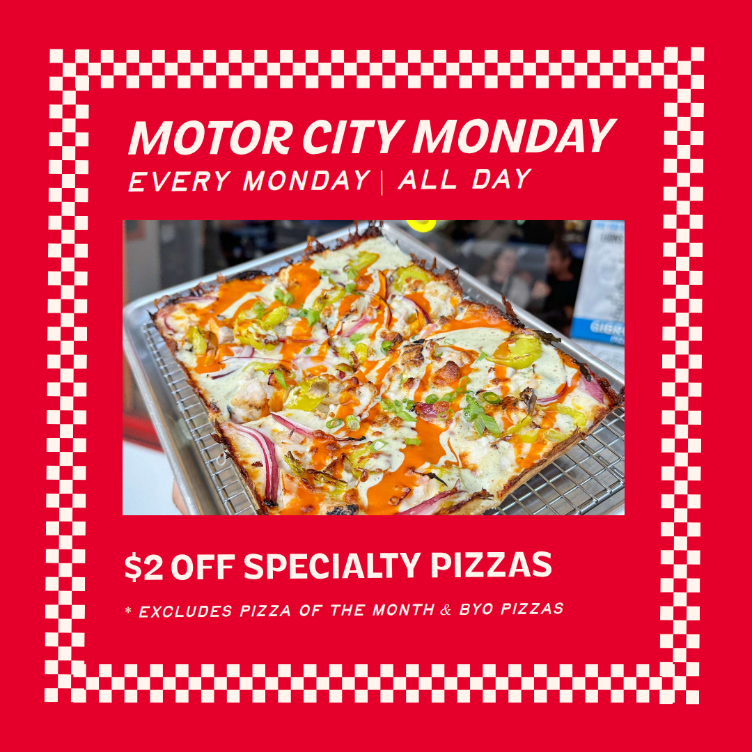 Mondays: Motor City Monday Deal