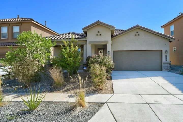One Story Stucco Volterra Home in  Albuquerque, New Mexico