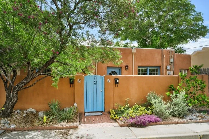 Old Town Adobe Duplex in Albuquerque, New Mexico