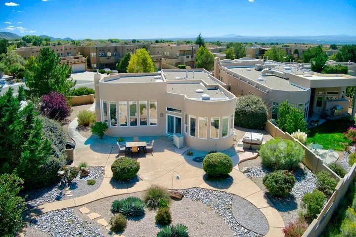 High Desert Home with Windows Albuquerque, New Mexico