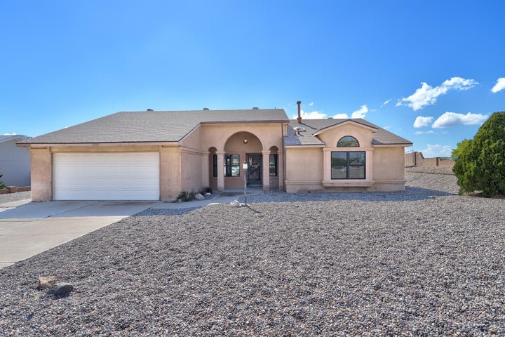 One Story Stucco Home in  Rio Rancho, New Mexico