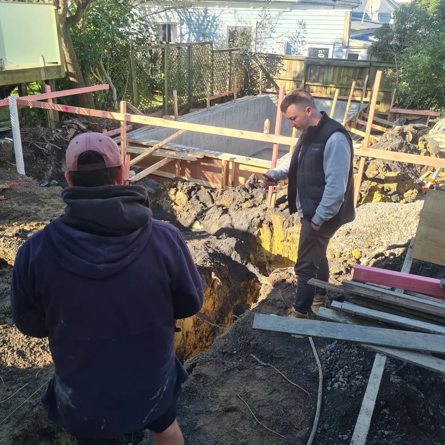 Team working making the dream work at our Grey Lynn project! Swipe to see some quirky discoveries! 

 #nextlevelconstruct&nbsp;#designandbuild&nbsp;#building&nbsp;#interiordesign&nbsp;#engineering&nbsp;#renovation&nbsp;#extension&nbsp;#reclads&nbsp;#