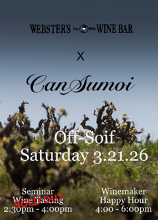 Winemaker Happy Hour with Arnau Vivo of Can Sumoi