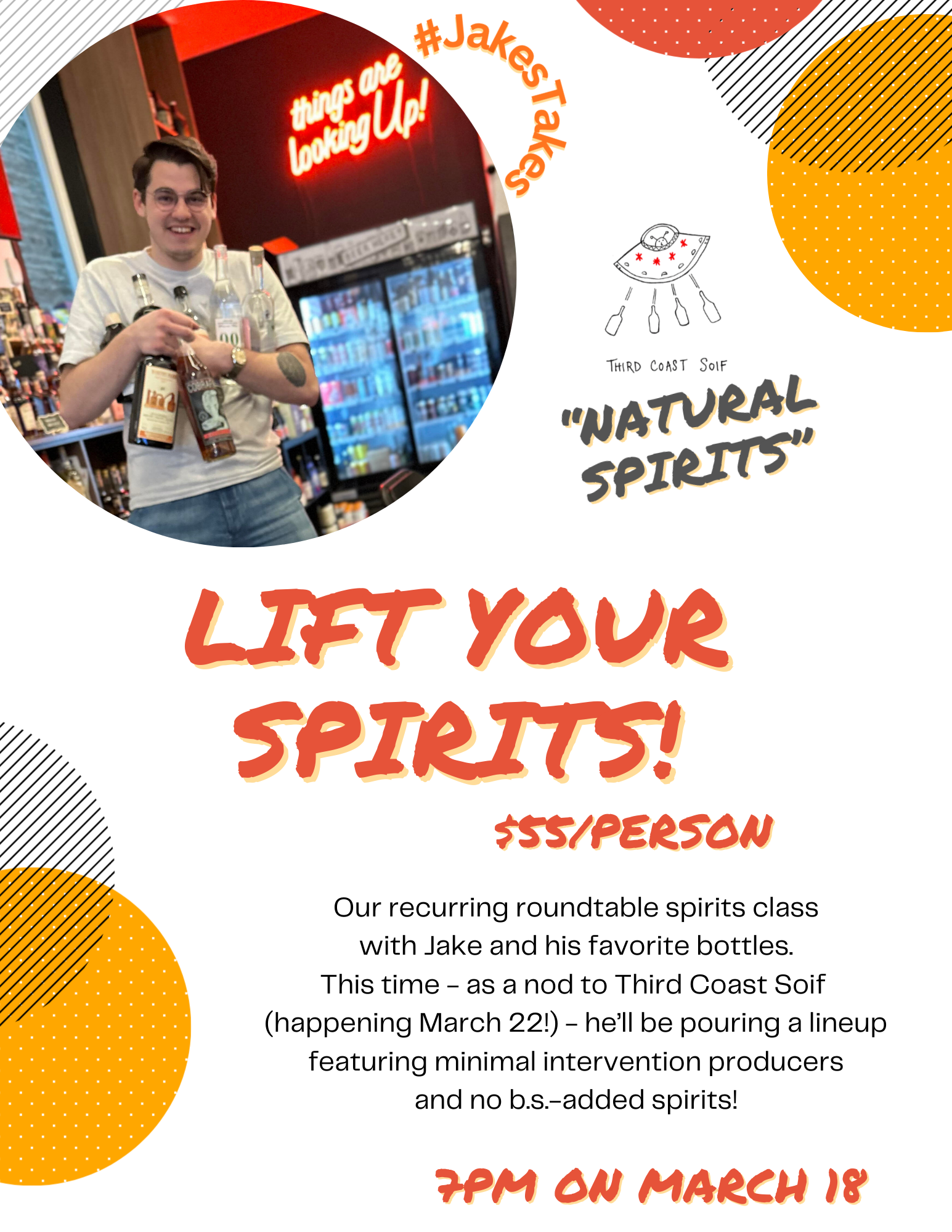 "Lift Your Spirits" Martini Class @ Bottles Up!