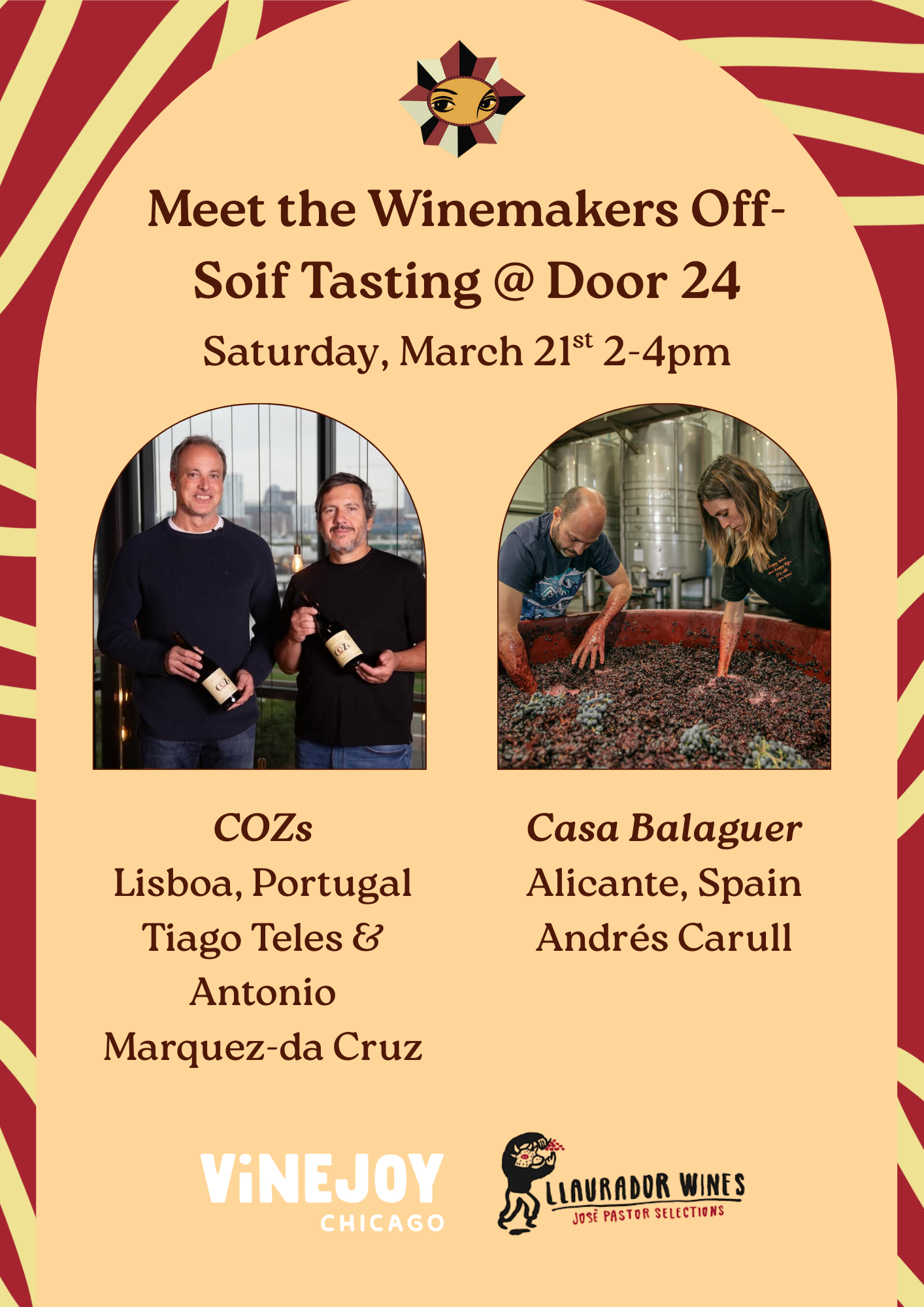COZs and Casa Balaguer tasting @ Door 24