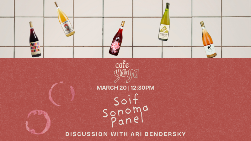 Soif Sonoma Panel Discussion @ Cafe Yaya