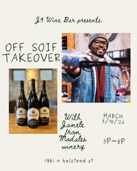 Modales Happy Hour takeover @ J9 Wine Bar