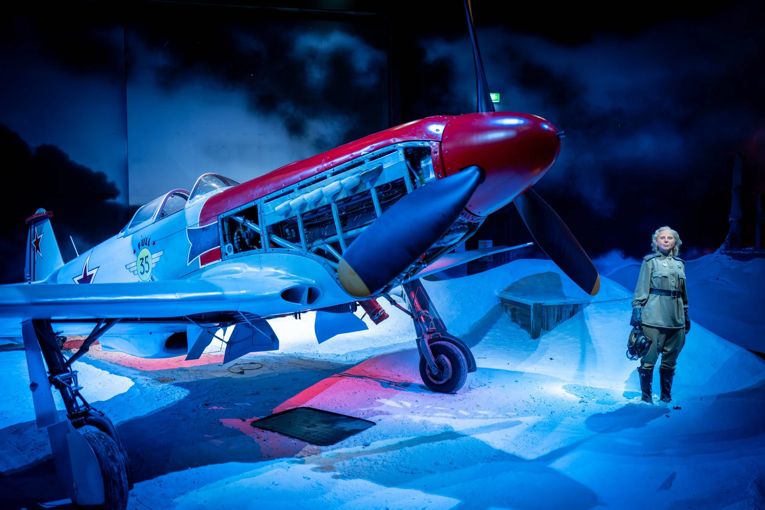 Yakovlev Yak-3  &  Pilot Lidya Litvyak