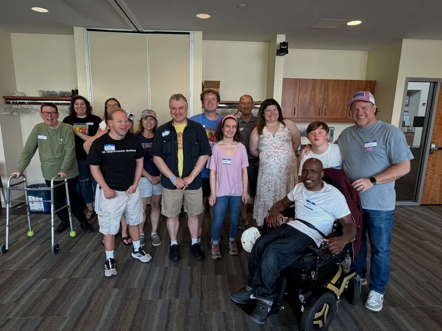 We had SO much fun with our Best Buddies up in Cleveland, OH this past Sunday 🎉

They hosted a 2 hour workshop where CEO Rob Snow, and Improvaneers Henry Snow and Adam Schoen, brought intro/fan favorite improvisation games to the table. 

Participan