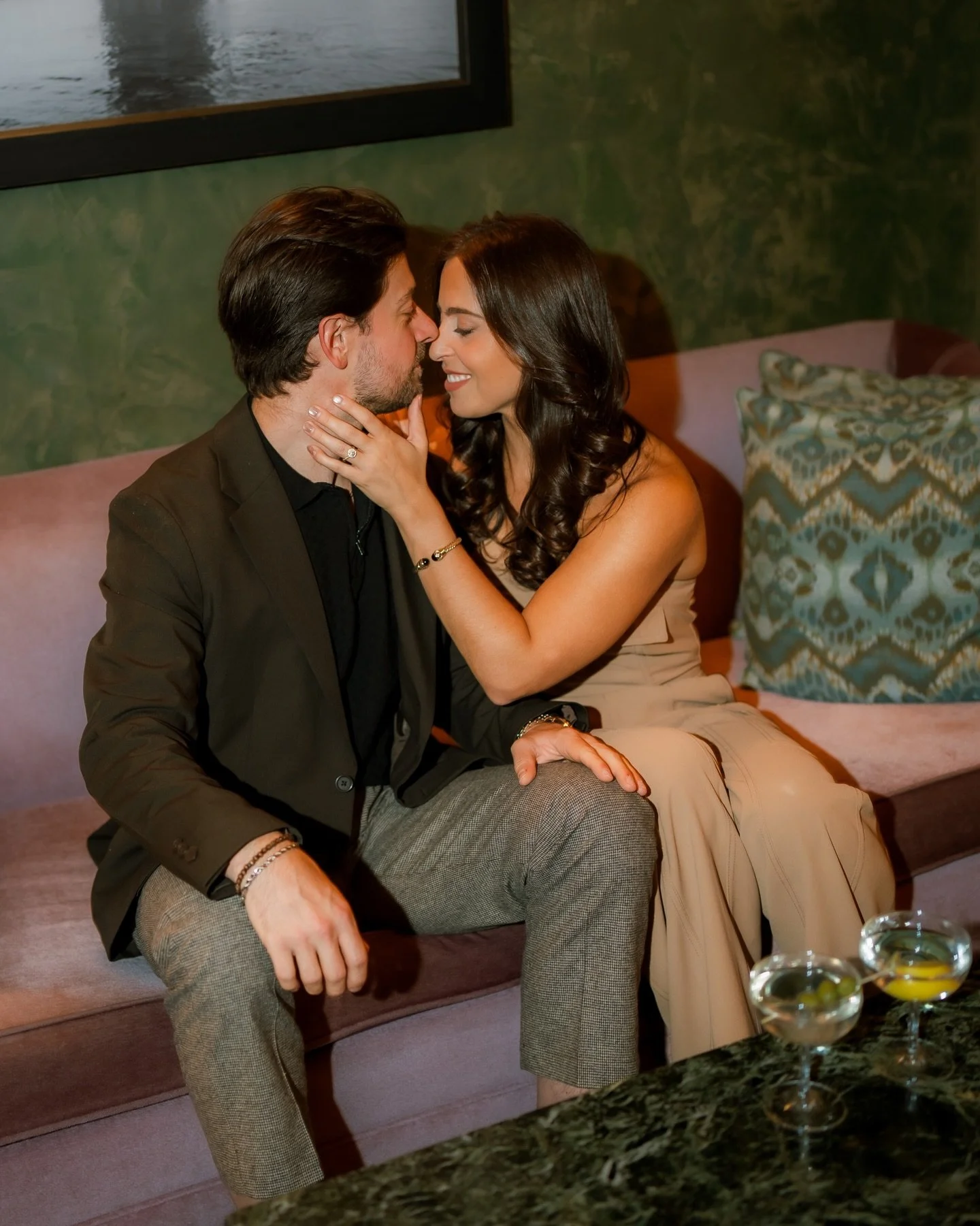 PART 2 🎬 Because these two deserved their own moody #beekman moment. The vibes were cozy, dramatic, a little mysterious ✨ basically everything we love. And Marla and Troy just fell right into it, laughing, being themselves, and giving me all the can