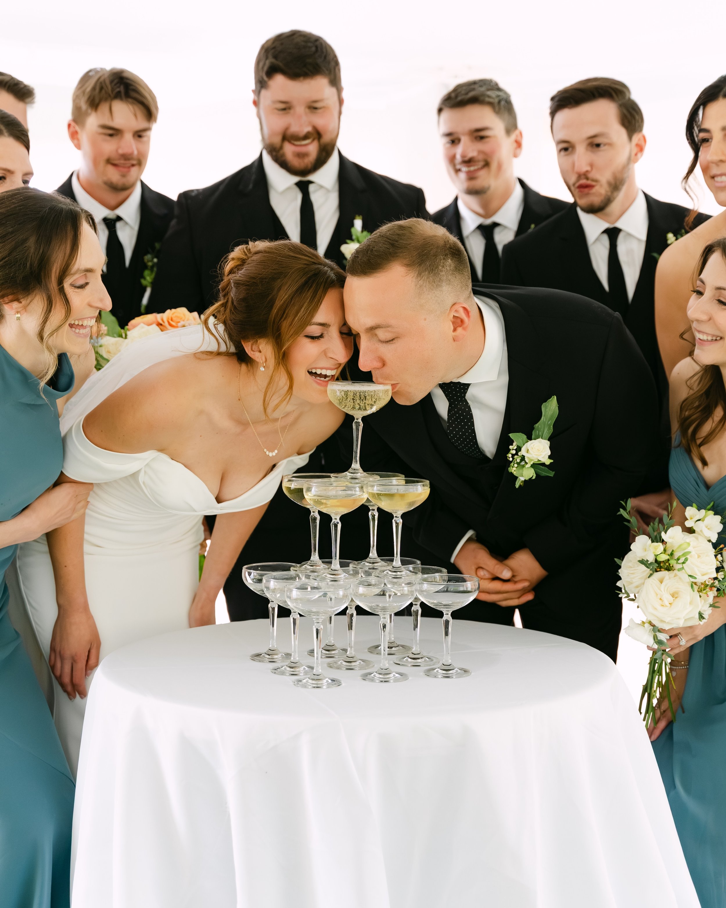 Mr. &amp; Mrs 🥂

I&rsquo;ve known Allyssa for almost ten years, back to my days working as a floor nurse, and from day one it was always &ldquo;Me and Chris.&rdquo; Seeing this love story become etched into forever was an honor and a privilege. Thro