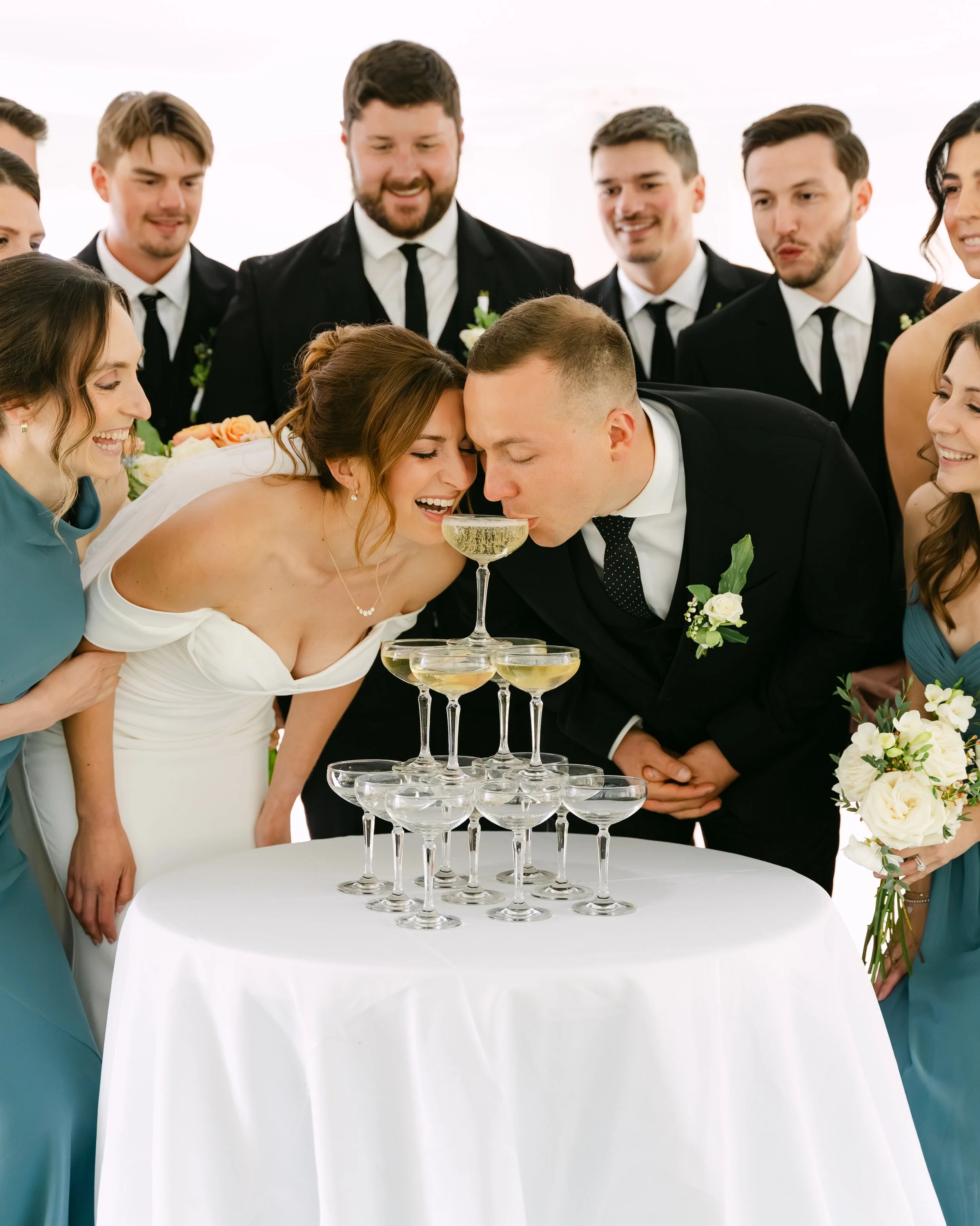 Mr. &amp; Mrs 🥂

I&rsquo;ve known Allyssa for almost ten years, back to my days working as a floor nurse, and from day one it was always &ldquo;Me and Chris.&rdquo; Seeing this love story become etched into forever was an honor and a privilege. Thro