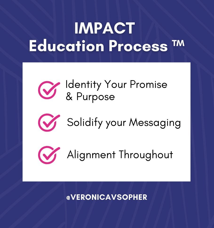 🚀 Elevate Your Personal Brand with our IMPACT&trade;️ Process 🚀

In today's competitive landscape, standing out is crucial. But how do you ensure your brand resonates with your audience, communicates your promise, and drives your purpose forward? T