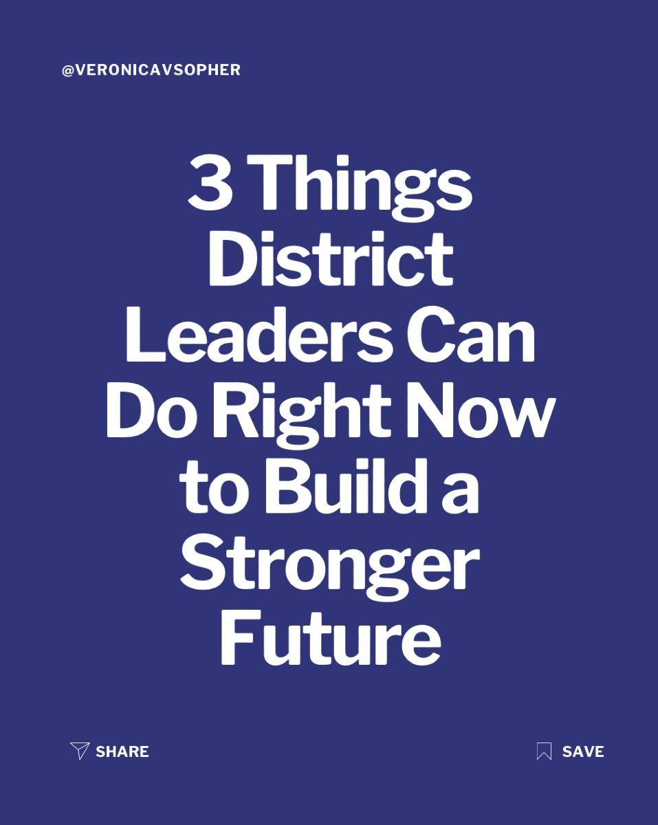💬 &ldquo;I wish we had started this sooner.&rdquo;

That&rsquo;s what I hear from superintendents and principals after our leadership development sessions.

Because once they see the shift in culture, morale, and confidence&hellip; they realize how 
