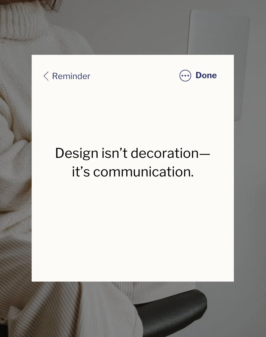 A flyer or social post isn&rsquo;t just about making something &ldquo;look nice.&rdquo; 

It&rsquo;s about guiding the eye, building clarity, and helping people understand your story instantly.

When visuals are strategic, families don&rsquo;t have t