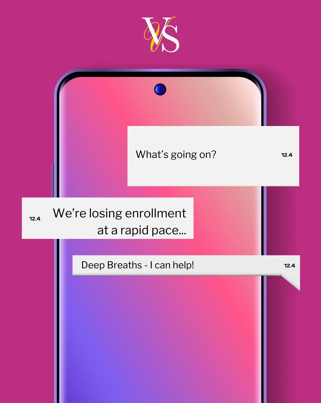 Enrollment loss isn&rsquo;t just a number on a spreadsheet.

It&rsquo;s empty seats, stretched budgets, and a whole lot of worry about what&rsquo;s next.

If that&rsquo;s you right now, here are 3 places I&rsquo;d start:
1️⃣ Identify the competition.