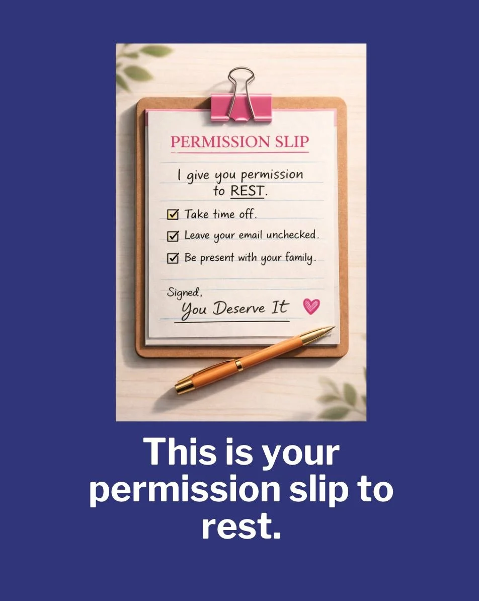 Consider this your official reminder:
You do NOT need to solve everything before winter break.
Rest isn&rsquo;t avoidance.
It&rsquo;s leadership.

The best superintendents I know use this season to breathe, reflect, and quietly think about what needs