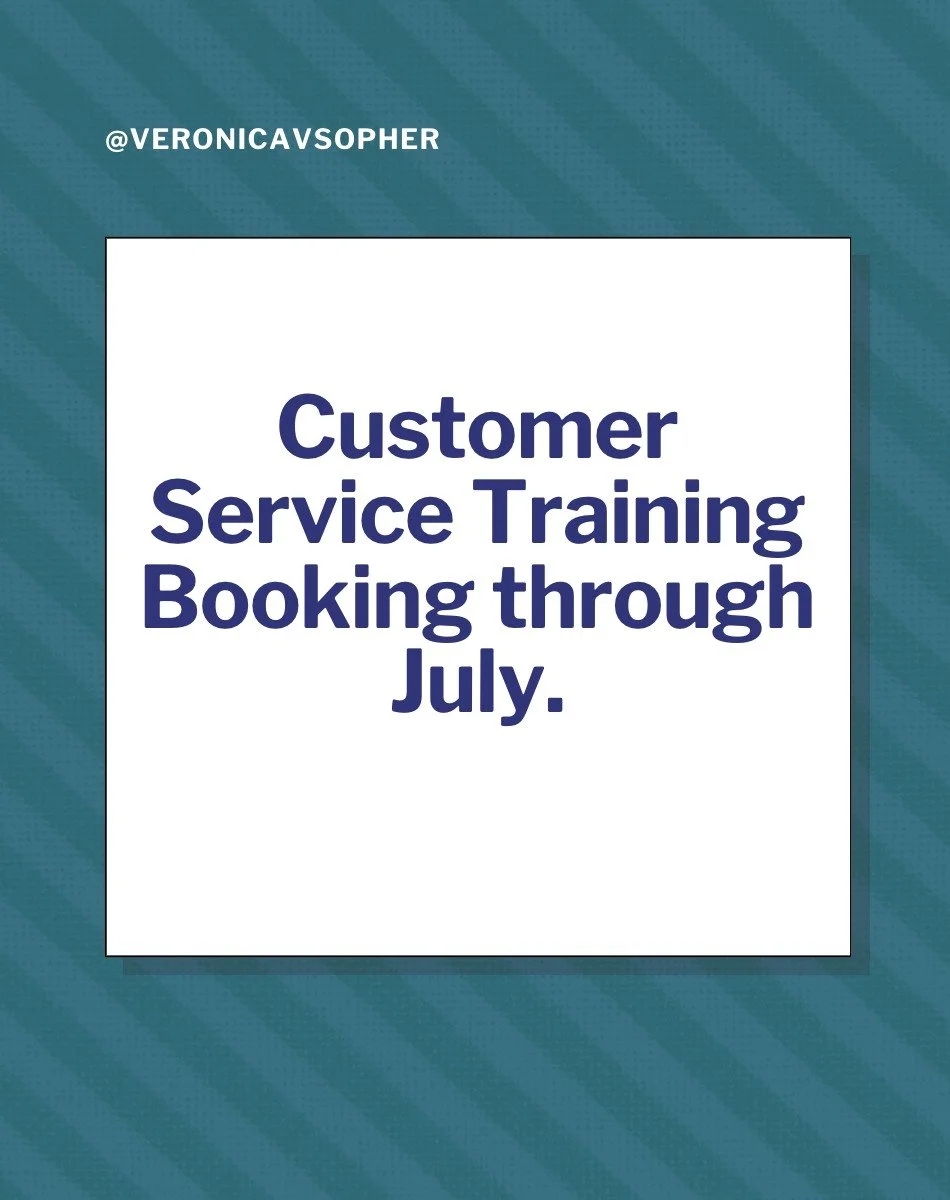 A quick heads-up as we head into the holidays:
Our Customer Service Trainings are booking well into the summer.

Not because districts are panicking &mdash; but because leaders are being proactive about trust, communication, and culture.

If improvin
