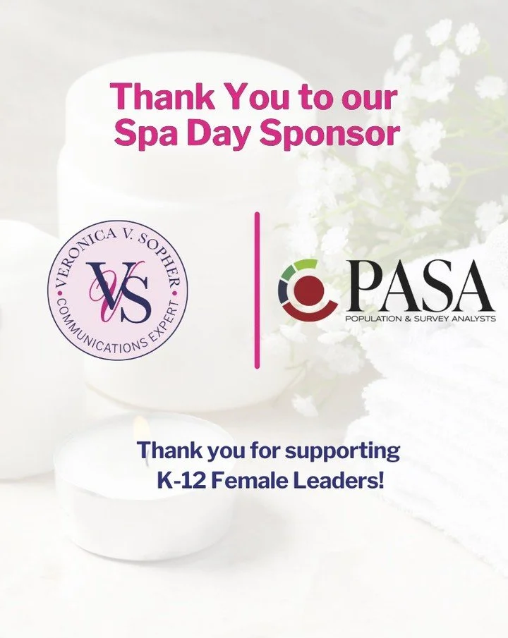 A huge thank you to our incredible sponsor, Population and Survey Analysts (PASA), for making our Spa Day for female K&ndash;12 leaders possible! 🙌✨

For over 40 years, PASA has been a trusted partner to Texas school districts &mdash; helping leader