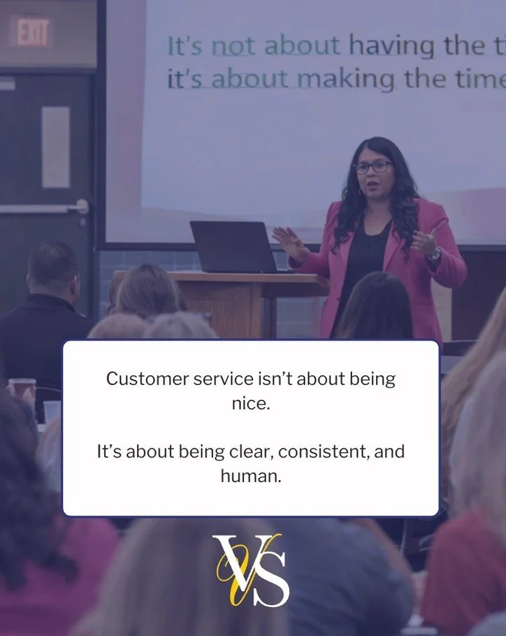 Organizations with strong communication practices see 47% higher total returns to shareholders &mdash; because clarity reduces friction (McKinsey).

Customer service training isn&rsquo;t about scripts.
And it&rsquo;s definitely not about telling staf
