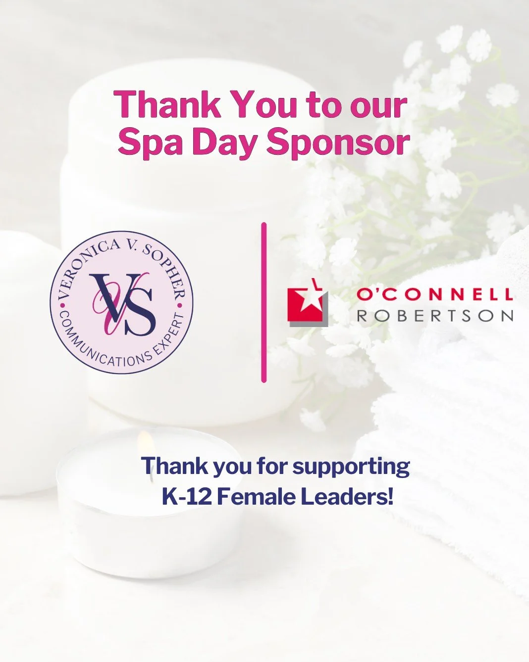 Thank You to Our Sponsor &mdash; O&rsquo;Connell Robertson 

We are incredibly grateful to O&rsquo;Connell Robertson for sponsoring our SPA Day! Your support helps make this event possible and strengthens the collaboration between community partners 