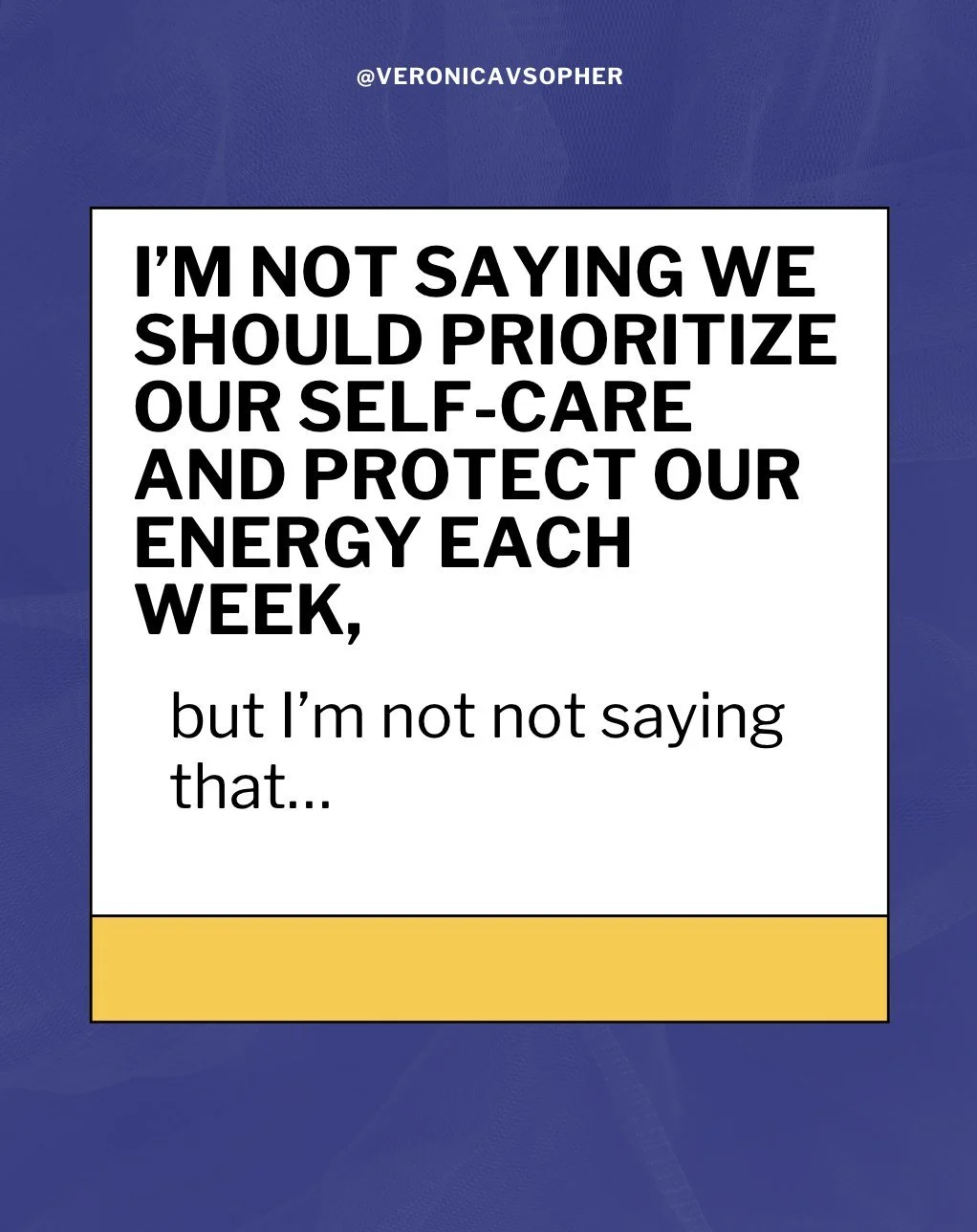 I&rsquo;m not saying we should prioritize our self-care and protect our energy each week, but I&rsquo;m not not saying that&hellip;

Because here&rsquo;s what I&rsquo;m seeing:
Leaders are tired.
Teams are stretched.
And communication is taking the h