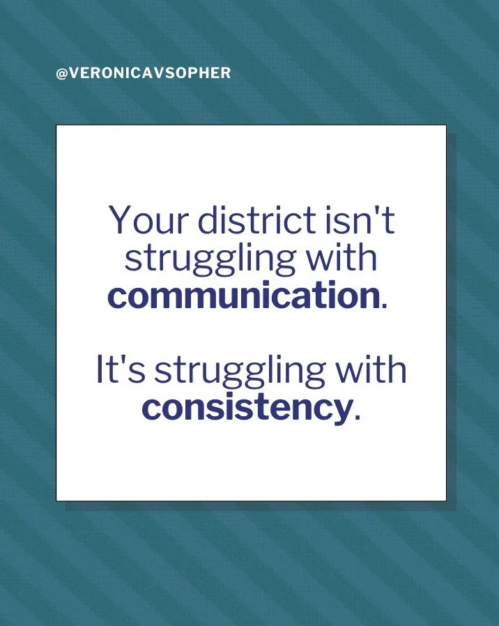 Your district can have the best messaging in the world and still lose community trust.

Here's why.

When your campuses, front offices, and departments aren't responding with the same tone, language, and calm... families don't experience clarity.

Th