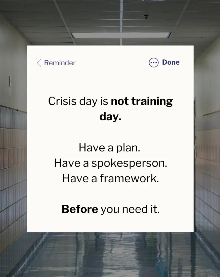 When a crisis hits, you will not have time to figure it out.

The community is already talking.
The phones are already ringing.

What you do in those first hours either protects your district's trust or costs it.
The solution isn't reacting better.

