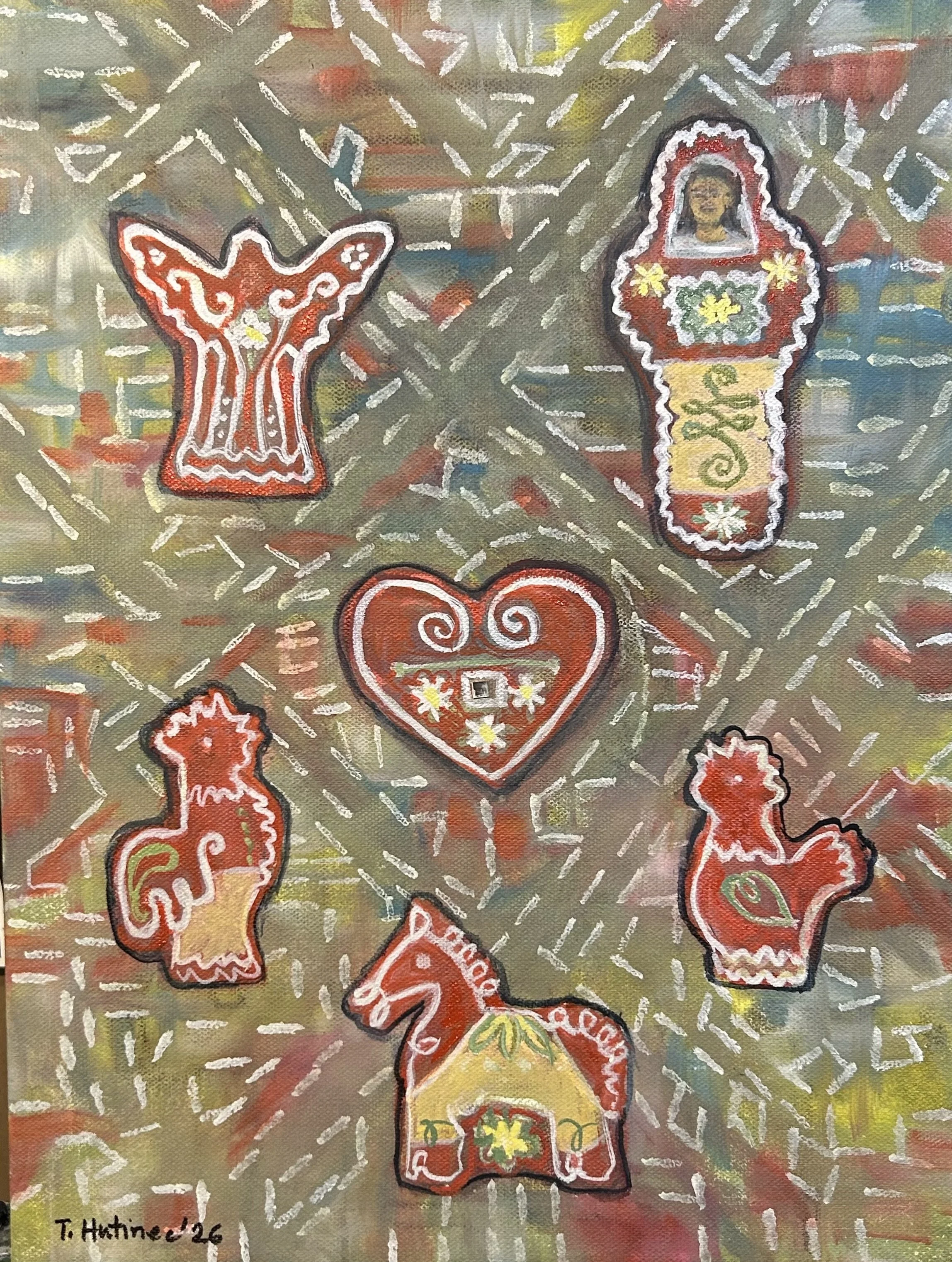 106 Threads and Litzitar Confectionery_2026 _acrykic and oil on canvas_12x16