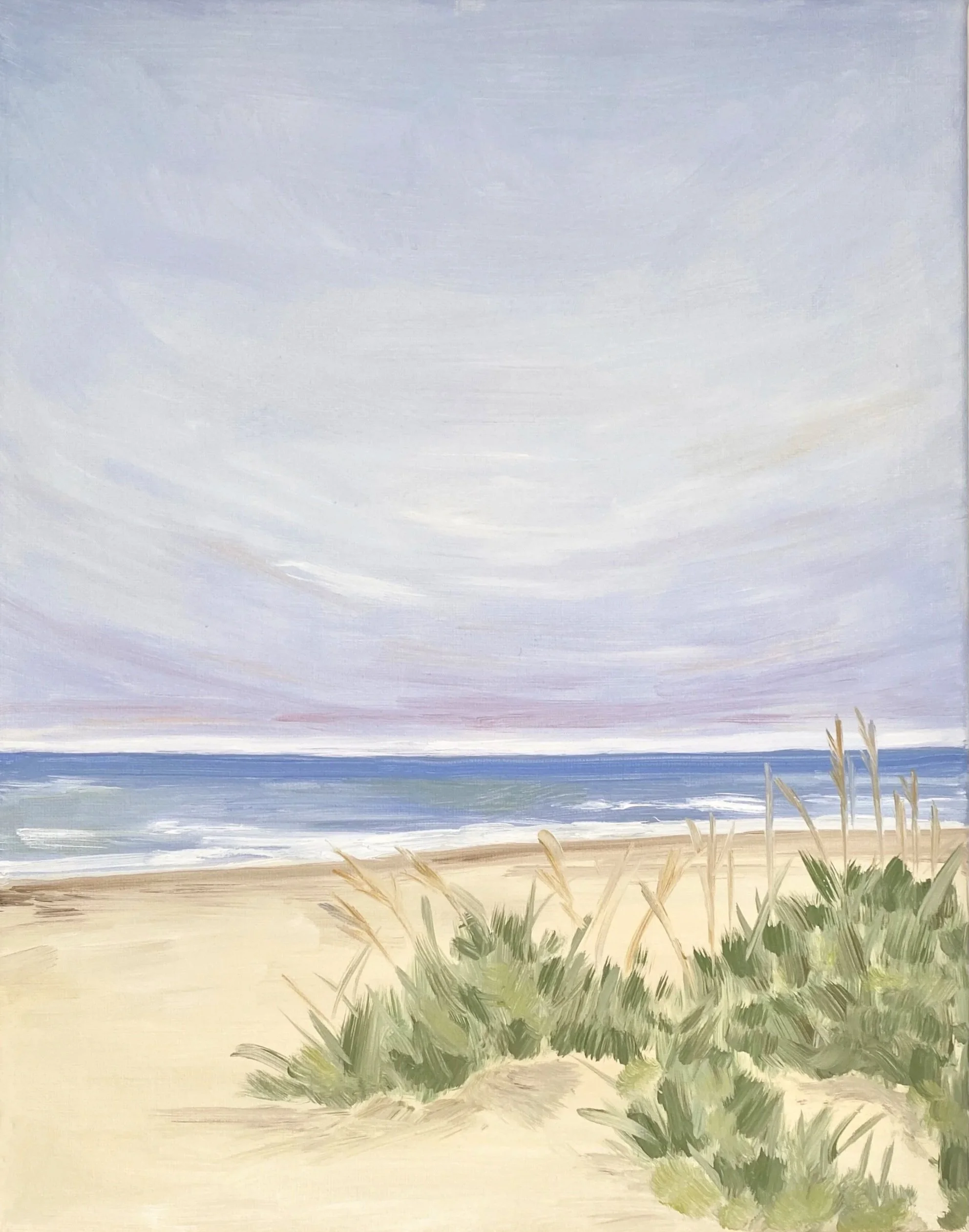 DUNES AT JAX BEACH | 9X12 | acrylic on canvas