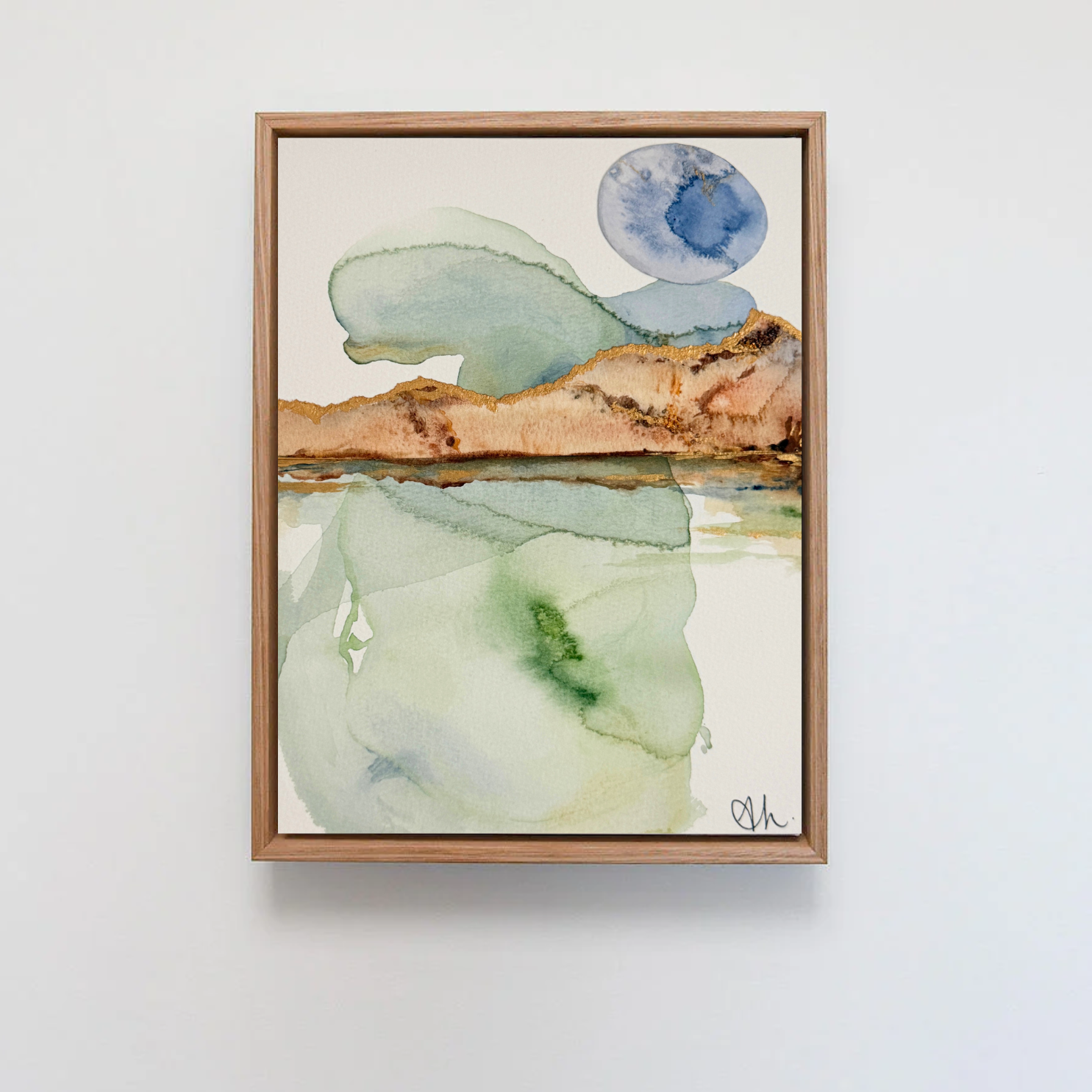 THERE'S MORE HERE | 8X10 | mixed media collage on cradled wood panel // be willing to be open and go deeper. there's more to your story and there's beauty in sharing it. //