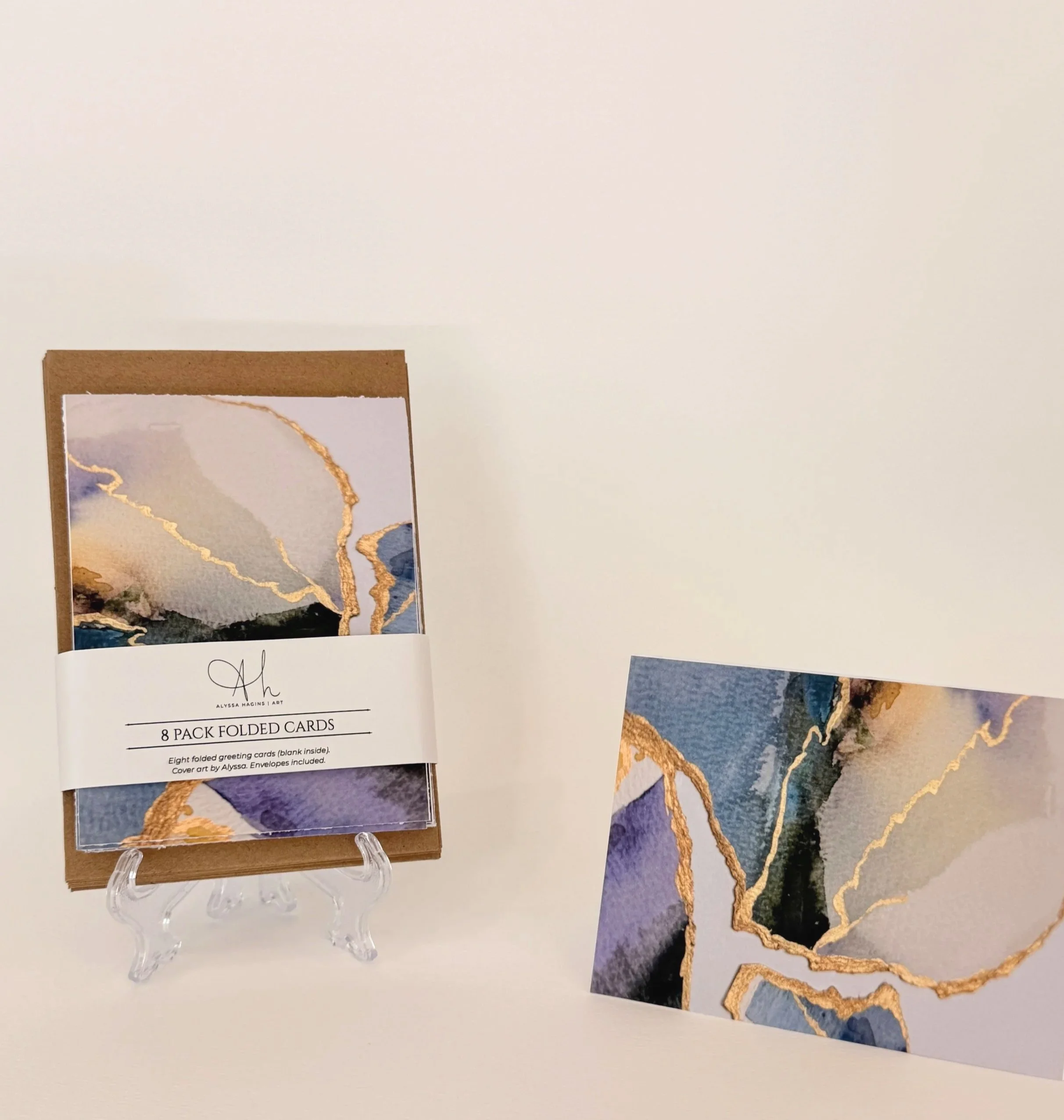 "Beautiful Pieces" Greeting Cards, set of 8 (blank)
