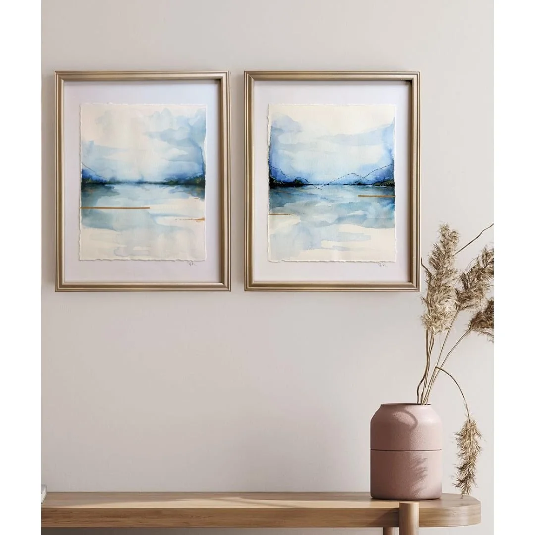 "Let's Stop Here", (set of 2)