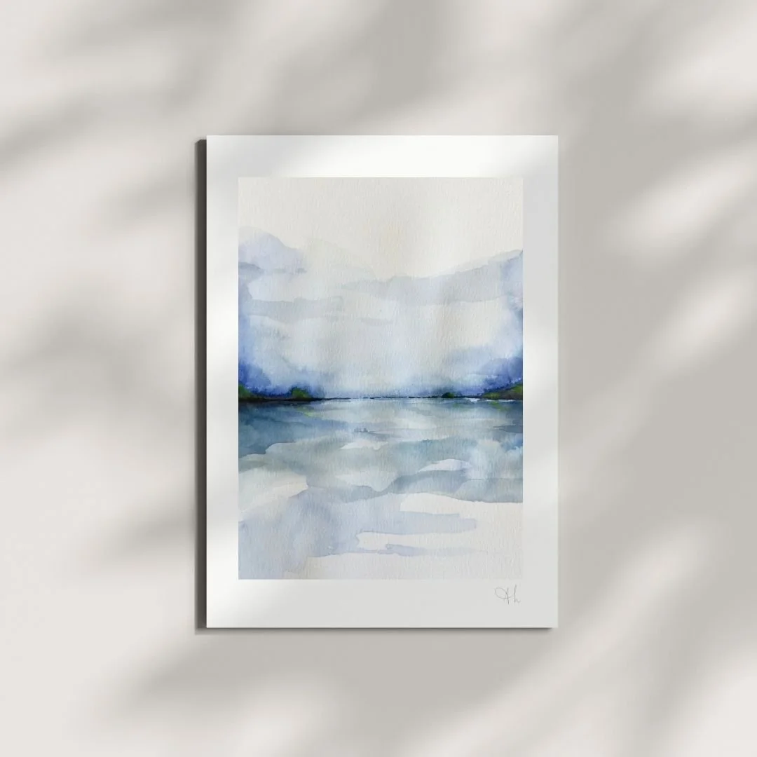 "day break 2"  |  watercolor on paper