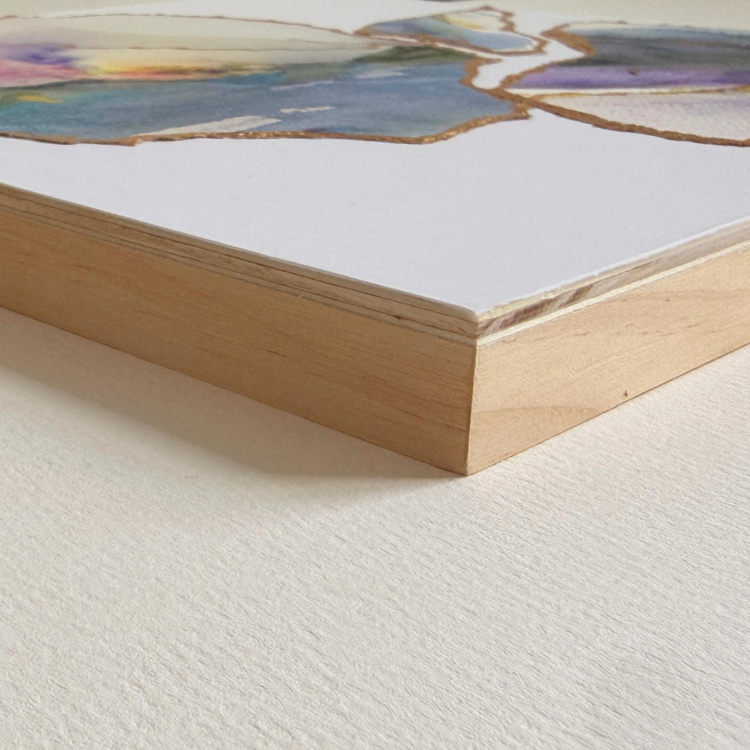 BROKEN VESSELS | 8x8 | mixed media on cradled panel (details)