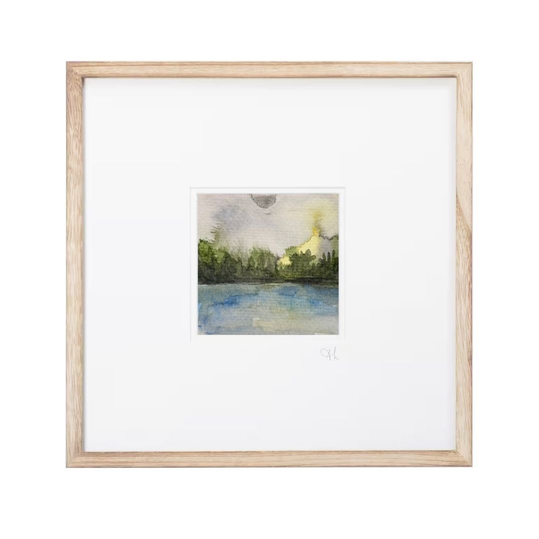 "when up north"  |  watercolor on paper
