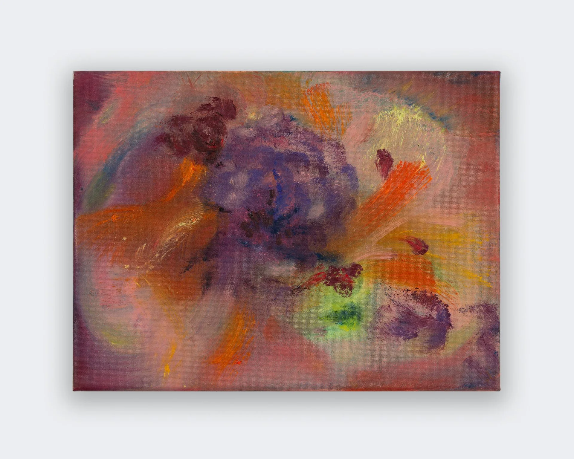 Spirit Visitation Hours, oil on canvas, 9x12 in,
2026
