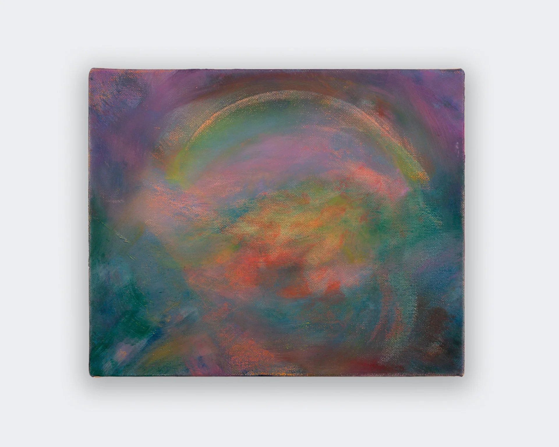 Walking Free, Come With Me, Every day, Far away, oil on canvas wrapped board, 8x12 in, 2026
