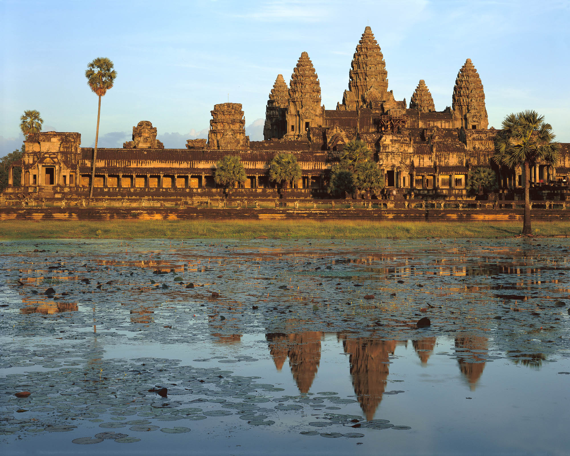 Angkor Wat Reflection; Angkor, Cambodia