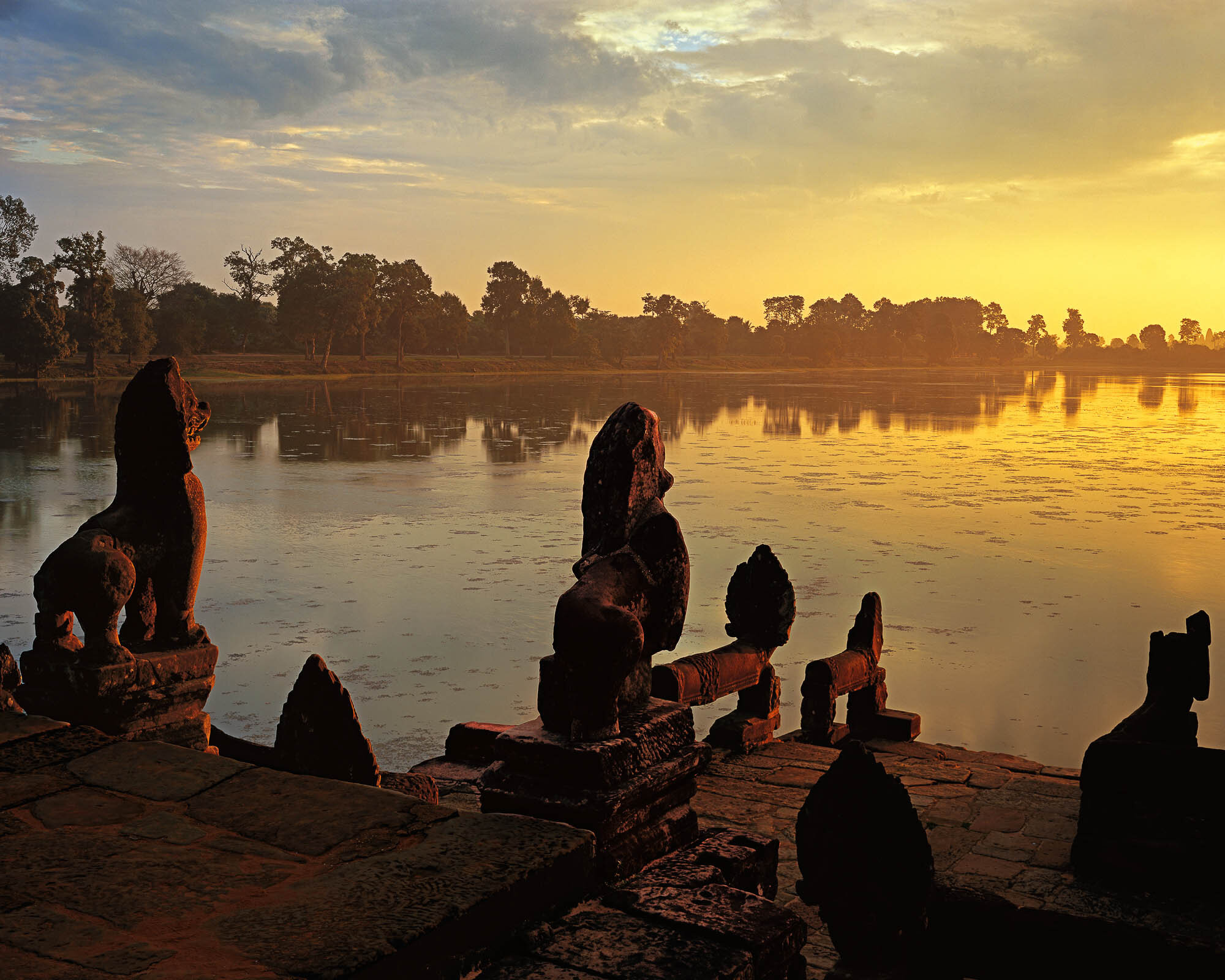 Srah Srang Sunrise; Angkor, Cambodia