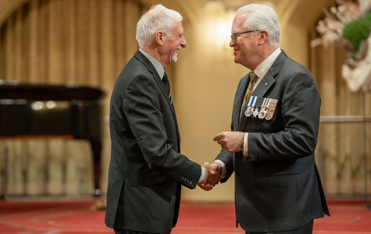 RJAFTA Chair person receives OAM