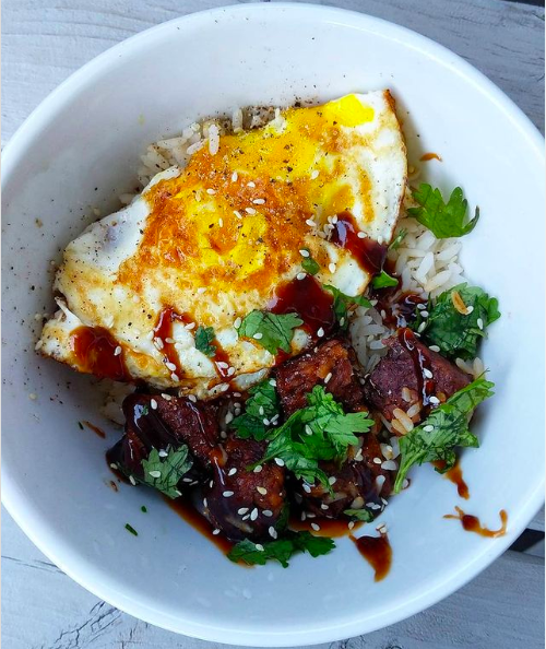 Sautéed Tempeh Bowl